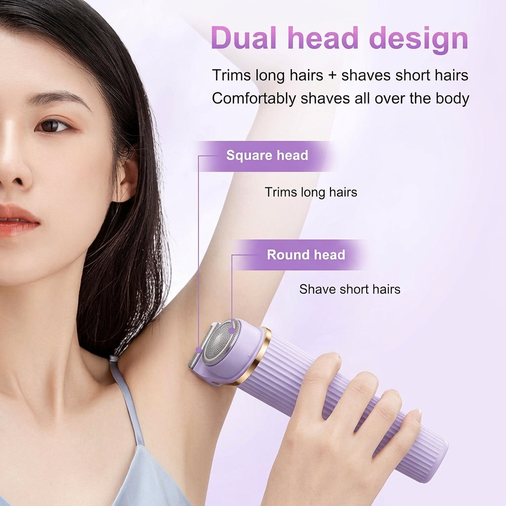 Double Head Electric Shaver