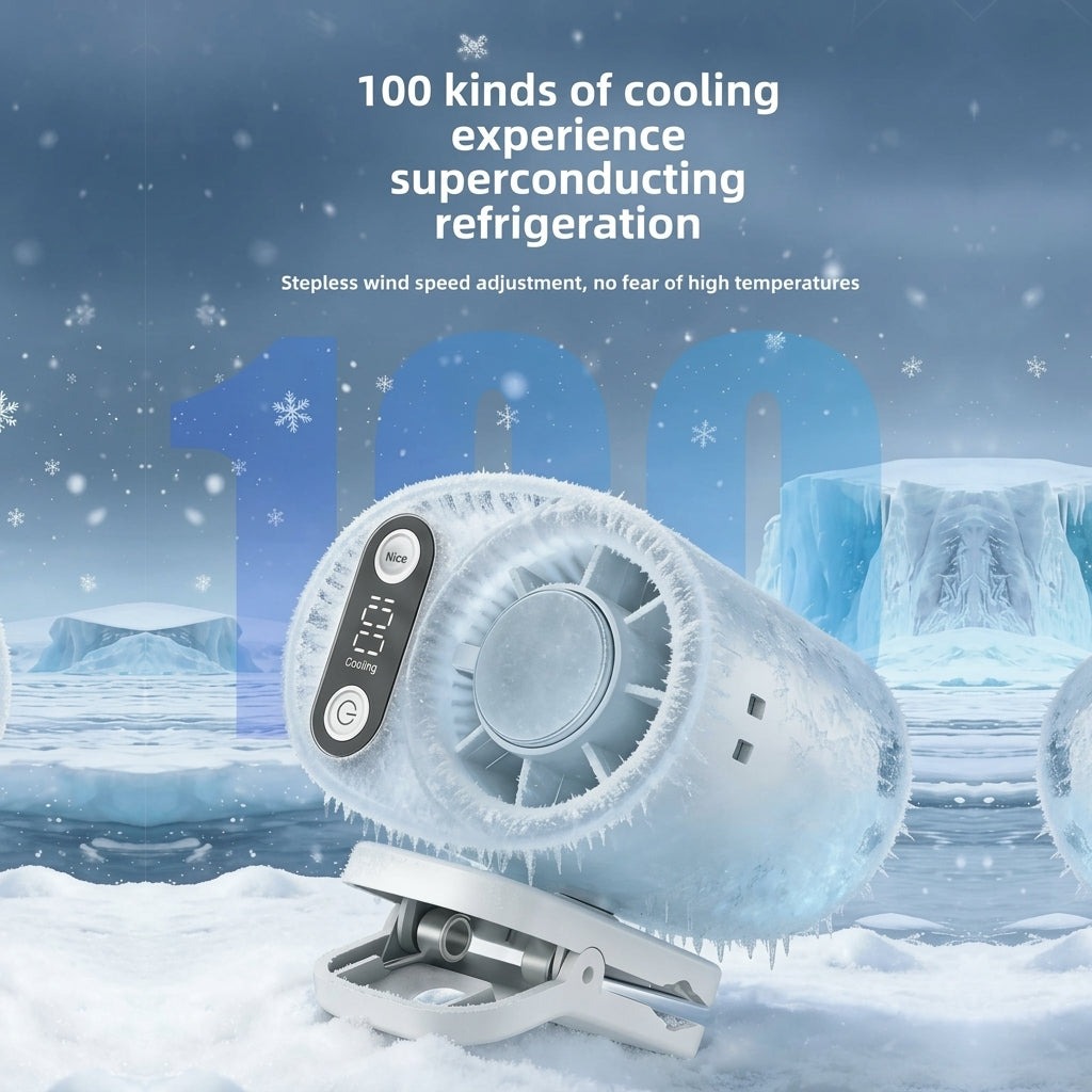 Handheld Waist Mounted Fan