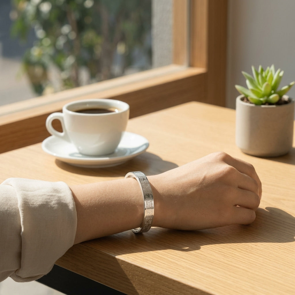 Islamic Ayat ul Kursi Scripted Bracelet
