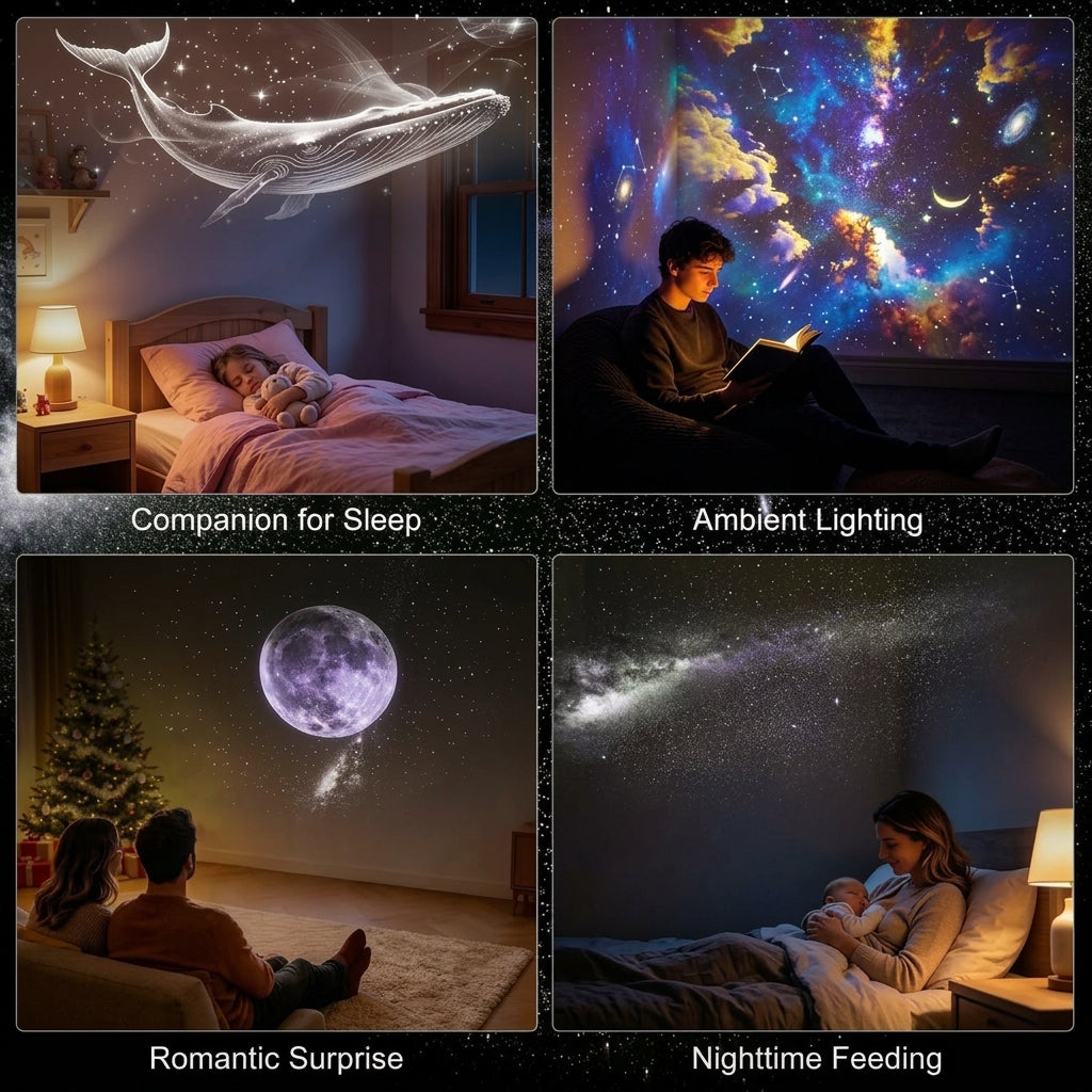 Portable Mini USB Starry Sky Projection Lamp