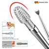 Stainless Steel Ear Pick Set with Keychain Case